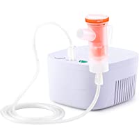 HYLOGY Inhalador nebulizador eléctrico con accesorios para el Tratamiento de Enfermedades Respiratorias Como el Asma y…